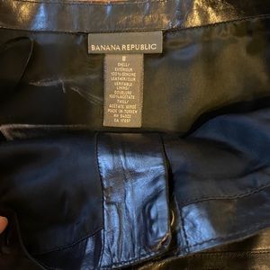 Banana Republic Pleather Skirt